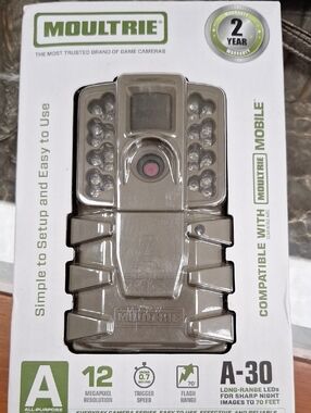 Moultrie A-30 Game Camera in Metallic Gray
